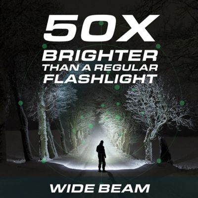 Image showing 6 th Bell & Howell 500-Lumen Taclight Max Long-Lasting Widebeam Rechargeable Flashlight