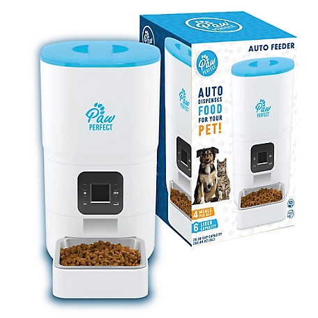 PawPerfect 6-Liter Automatic Pet Dog & Cat Feeder