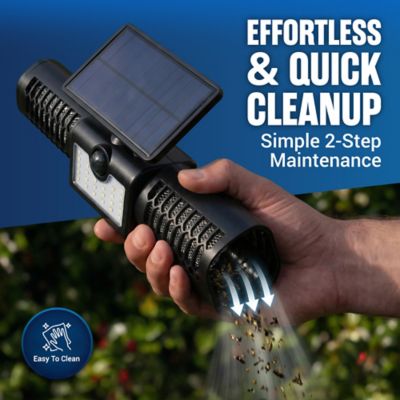 Image showing 7 th Bell & Howell 1,200 V Solar Powered Monster Zapper 2 in 1 Bug Killer and Flood Light