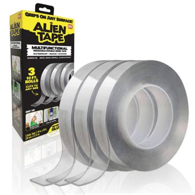 Alien Tape 10 ft. Multi-Surface Double-Sided Tape (3-Pack)