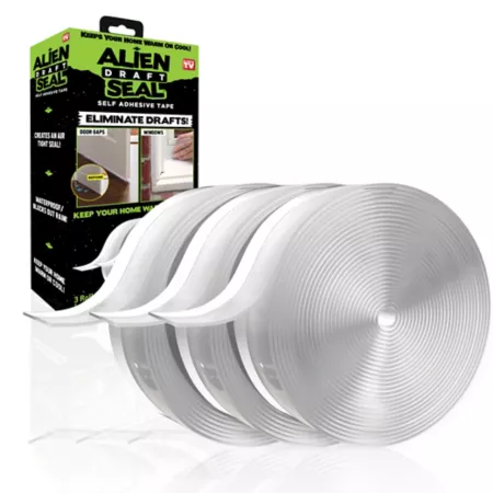 Alien Clear Gasket Insulating Tape 1-1/4 in x 16 ft 3-Pack Mounting Tape