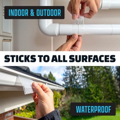 Image showing 5 th Alien 4 in. x 5 ft. Waterproof Transparent Adhesive Repair Tape, 3 pk.