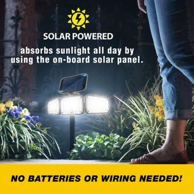 Image showing  500-Lumen Bionic Floodlight Max 120-Degree Motion Activated LED Flood Light