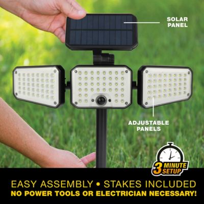 Image showing 5 th Bell & Howell 500-Lumen Bionic Floodlight Max 120-Degree Motion Activated LED Flood Light