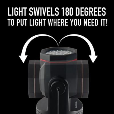 Image showing 5 th Bell & Howell 1,000-Lumen Bionic Rechargeable Handheld LED Work Light, 9 Super Bright LEDs
