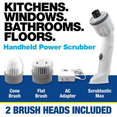 Image showing  6 in. Scrubtastic Handheld Max Rechargeable Power Scrubber and Cleaner