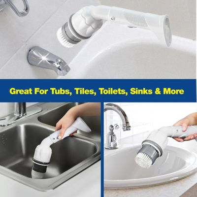 Image showing 5 th Bell & Howell 6 in. Scrubtastic Handheld Max Rechargeable Power Scrubber and Cleaner