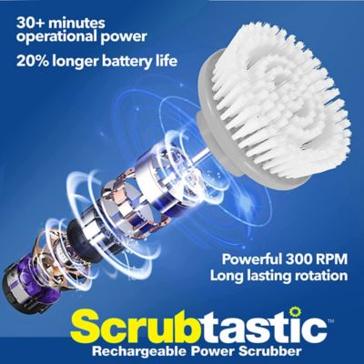 Image showing  39 in. Scrubtastic Rechargeable Power Scrubber
