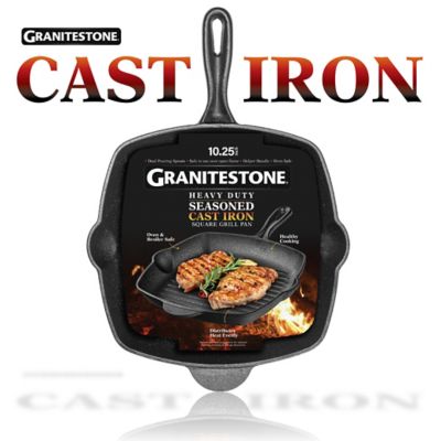 Lodge Cast Iron Seasoned Grill Pan, L8GP3 at Tractor Supply Co.