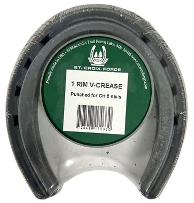 Image showing  Rim V-Crease Horseshoe, Size 1, 2 ct.