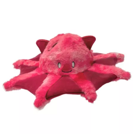 FurHaven Crinkle and Toss Vampire Squid Plush Dog Toy Dog Plush Toys