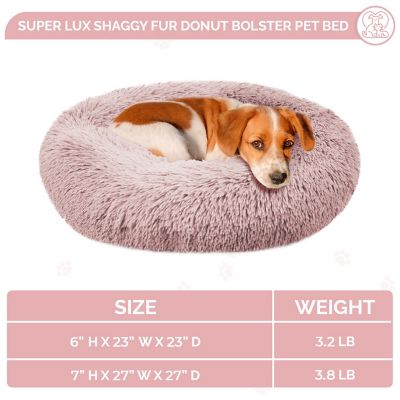 Image showing 5 th Precious Tails Super Luxe Donut Pet Bed