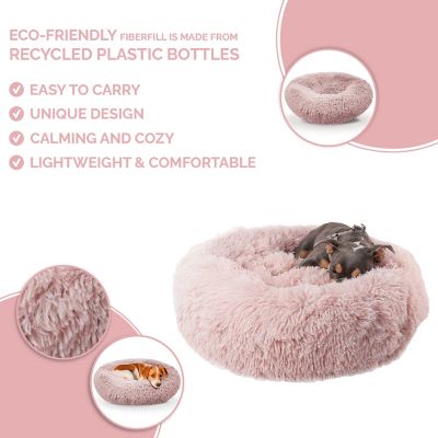 Image showing 7 th Precious Tails Super Luxe Donut Pet Bed