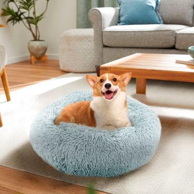 Image showing 5 th Precious Tails Super Luxe Donut Pet Bed, 28EDTM