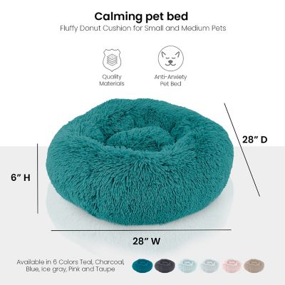 Image showing  Super Luxe Donut Pet Bed, 28EDTM