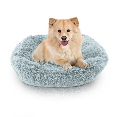 Precious Tails Super Luxe Cuddler Pet Bed