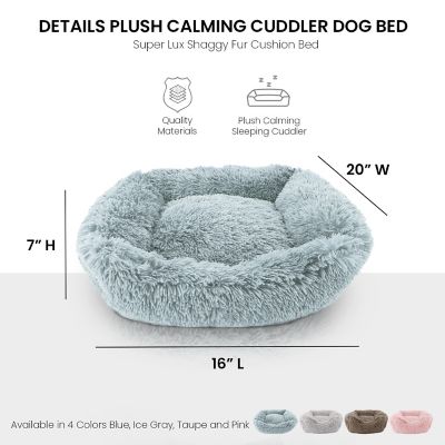 Image showing  Super Luxe Cuddler Pet Bed