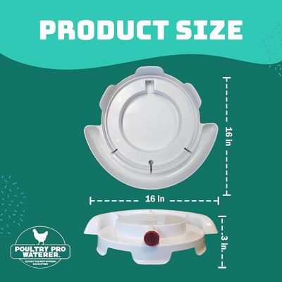 Image showing 7 th Riverbend Resources Poultry Pro Waterer