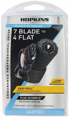 Image showing  7-Blade to 4-Flat Endurance Easy-Pull LED Test Flex Adapter