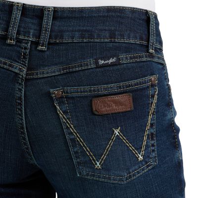 Image showing  Women's Relaxed Fit Mid-Rise Retro Mae Wide Leg Trouser Jeans