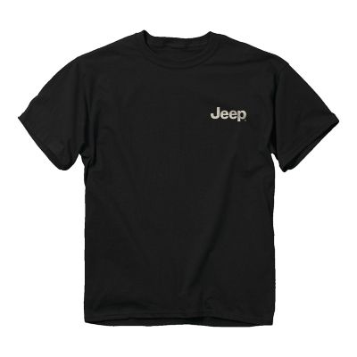 Image showing  Men's Jeep Freedom Outdoors Crew Neck Short-Sleeve T-Shirt