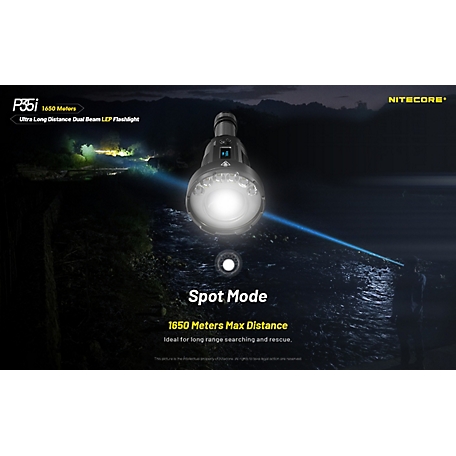 Nitecore P35i, 3000 lumen, flashlight  Advantageously shopping at