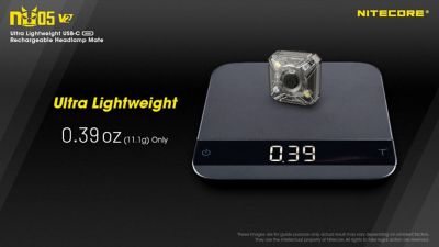Image showing 5 th Nitecore 5 Mode NU05 V2 Rechargeable Red White Safety and Signal Light, FL-NITE-NU05V2