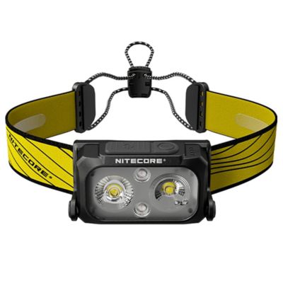 Nitecore 12 Mode NU25 400 Lumens Ultralight Rechargeable Headlamp, FL-NITE-NU25-400-BK