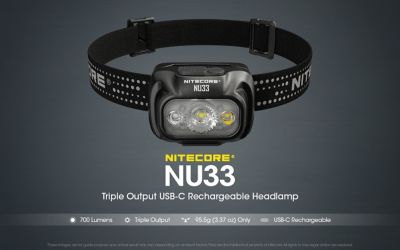 Image showing  700-Lumen LED Rechargeable Headlamp with White and Red Beams