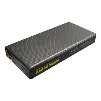 Nitecore Carbo 20000 Lightweight Qc 20000Mah Power Bank, BAT-NITE-CARBO20000