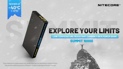 Image showing  Summit 10000 10,000Mah Power Bank for Low Temperatures, BAT-NITE-SUMMIT10000