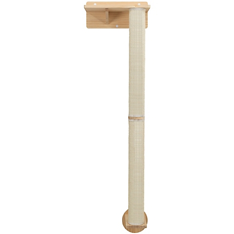 TRIXIE Wall-Mounted Cat Scratching Post with Perch