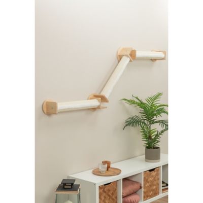 Image showing  Wall-Mounted Cat Scratching Post Set, 3 Posts