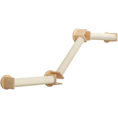 Image showing  Wall-Mounted Cat Scratching Post Set, 3 Posts