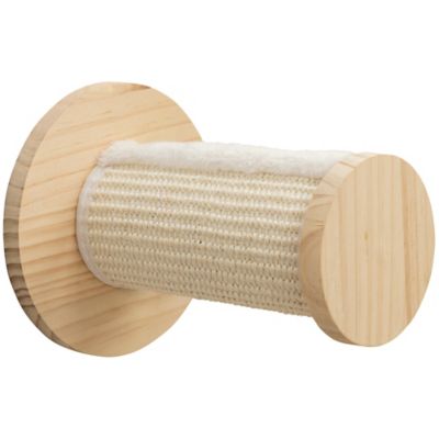 Image showing  Wall-Mounted Cat Steps Set 3, Covered with Sisal Scratching Carpet, 3 Steps