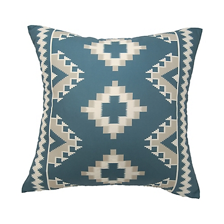 Donna Sharp Mesquite Motifs Blue Decorative Pillow