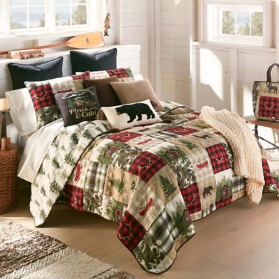 Image showing  Cedar Lodge Quilt Set, 3 pc.