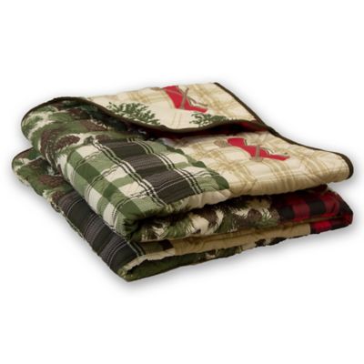 Donna Sharp Cedar Lodge Decorative Throw