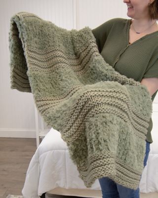 Image showing  Plush Knit Throw