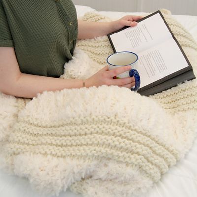 Image showing  Plush Knit Throw
