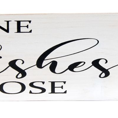 Image showing  Kitchen Countertop Decorative Organizer with Take One Or Do the Dishes You Choose Script and Marker Slot