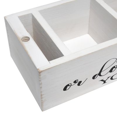Image showing  Kitchen Countertop Decorative Organizer with Take One Or Do the Dishes You Choose Script and Marker Slot