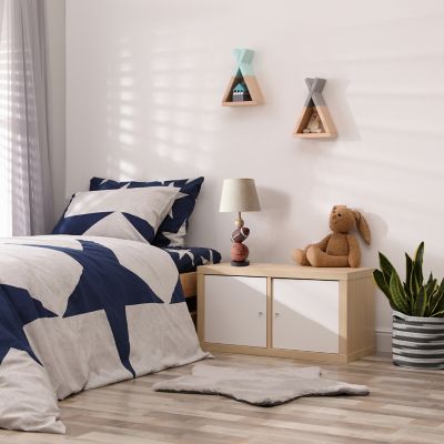 Simple Designs Popular Sports Combo Polyresin Table Desk Lamp with Beige Tapered Drum Fabric Shade