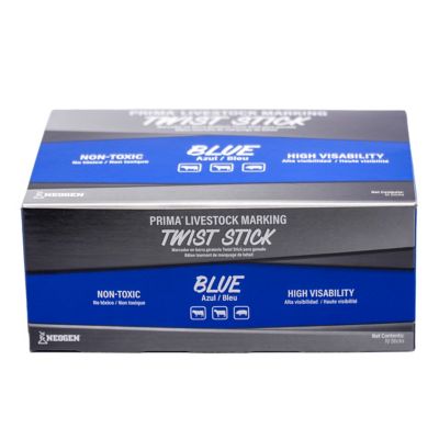 Image showing  Retractable Livestock Marking Stick, Blue