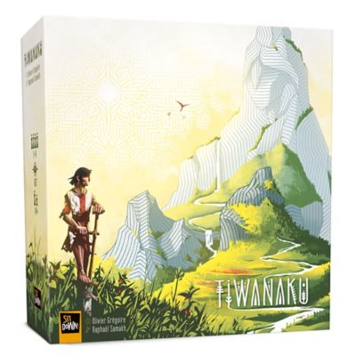 Sit Down Games Tiwanaku - Sit Down! Strategy Board Game, Deduction Exploration Optimization, Pachamama Mother Earth Wheel