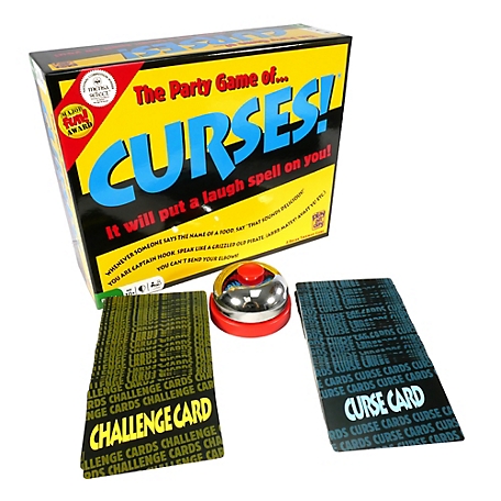 WorldWise Imports Curses! The Game - Fun Party Game - For Ages 14 and Up -  3-6 Players