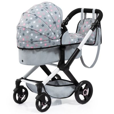 Image showing  Dolls: Pram Xeo - Includes Shoulder Bag, Kids Pretend Play, Fits Dolls Up to 18 in., 17007AA