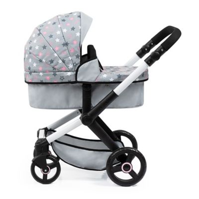Image showing  Dolls: Pram Xeo - Includes Shoulder Bag, Kids Pretend Play, Fits Dolls Up to 18 in., 17007AA
