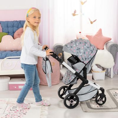 Image showing 5 th Bayer Design Dolls: Pram Xeo - Includes Shoulder Bag, Kids Pretend Play, Fits Dolls Up to 18 in., 17007AA