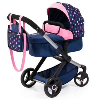 Bayer Design Dolls: Pram Xeo - Includes Shoulder Bag, Kids Pretend Play, Fits Dolls Up to 18 in., 17016AA
